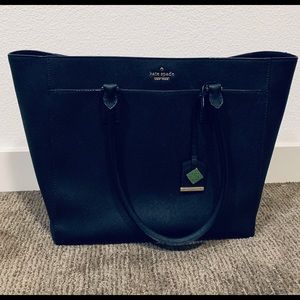 Kate Spade Black Laptop Tote
